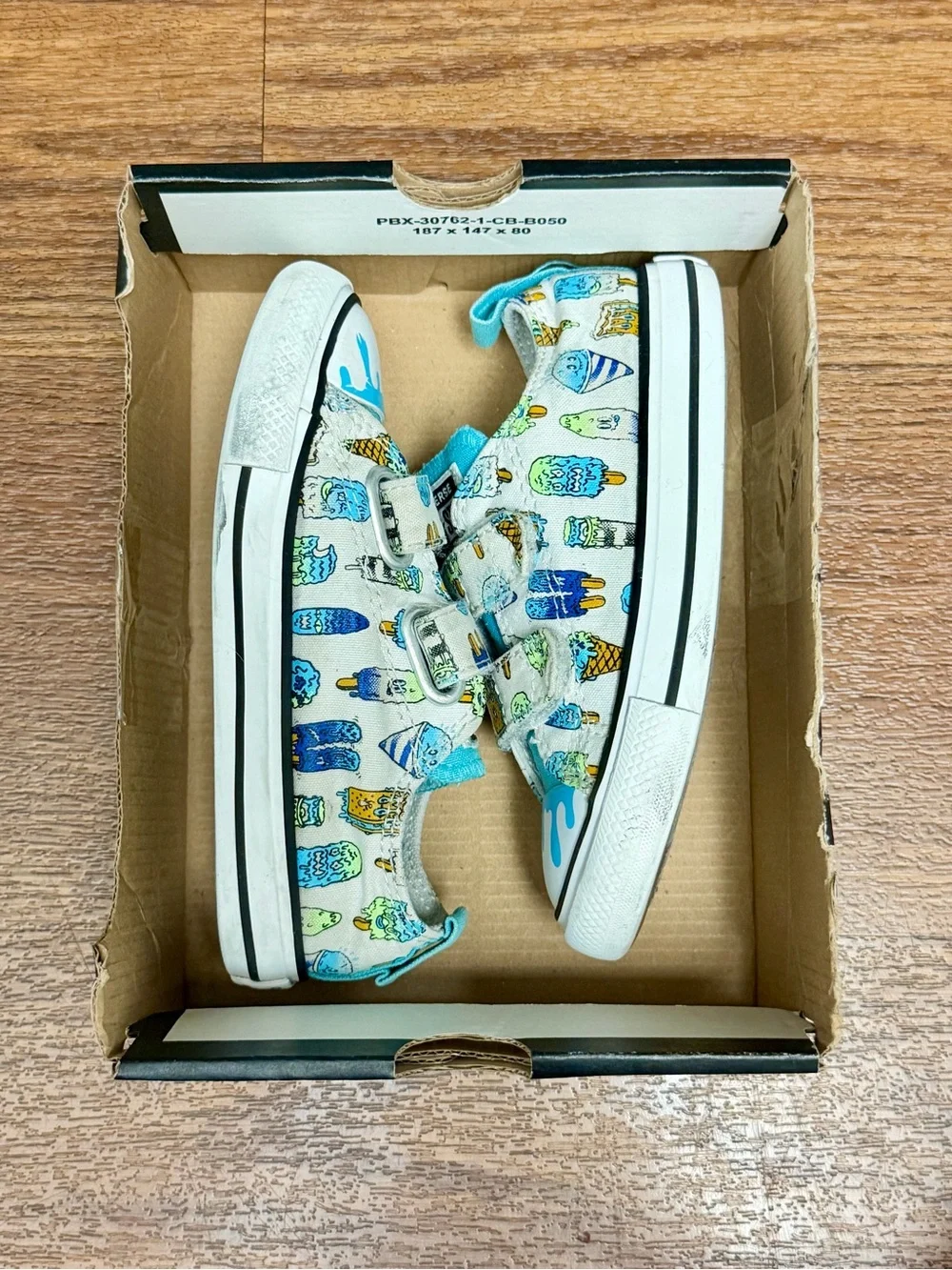 Converse Chuck Taylor All Star Ice Pop Print Toddler Sneakers Size 8